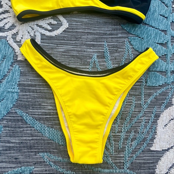 SOLD!!! Aurea Rio Boutique Bikini Set Halter Top With Brazilian Bottom XL - Picture 2 of 10
